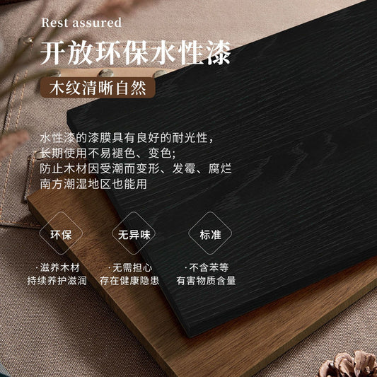 中古風全實木電視櫃客廳2025新款家用高級感收納儲物櫃一體小戶型
