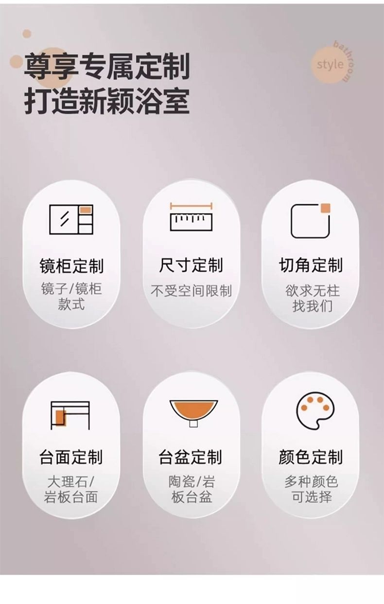 美式衛生間歐式洗臉盆1.8雙人牀現代簡約浴室櫃主臥洗漱組合