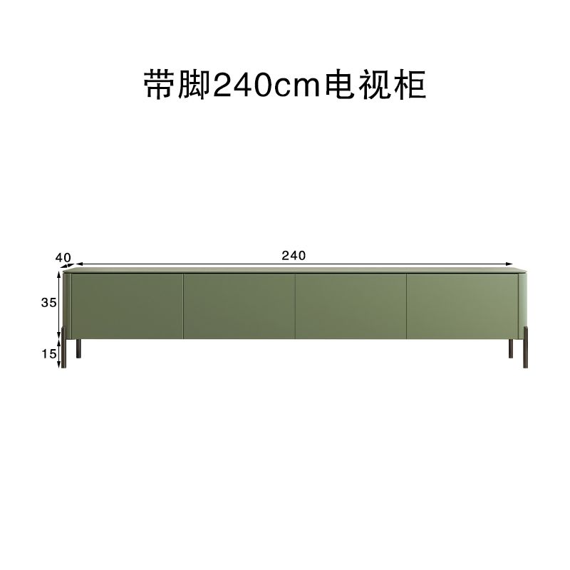 電視櫃客廳家用實木現代簡約小戶型落地櫃奶油風茶几電視機櫃組合