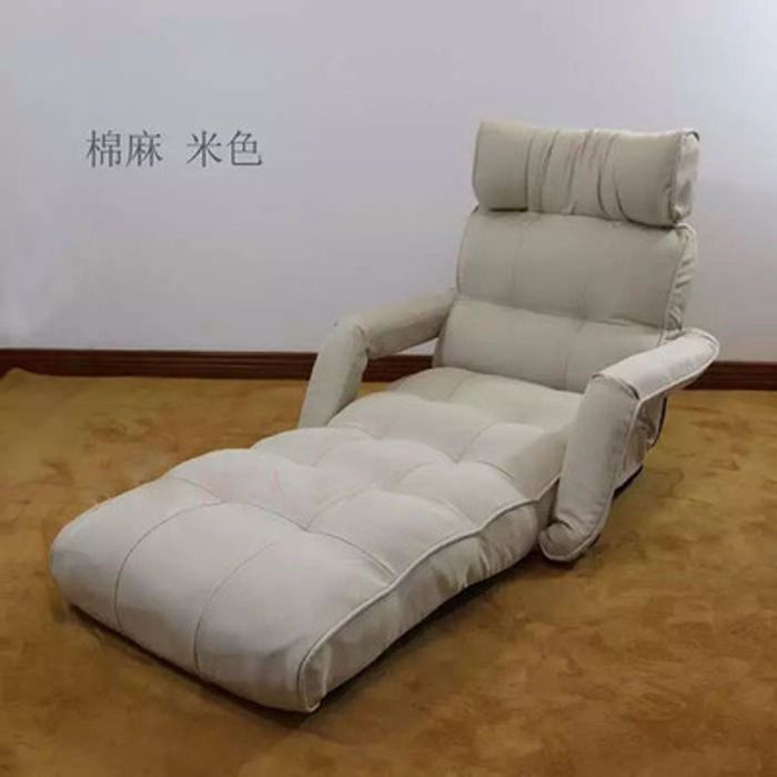 多功能懒人沙发床上折叠榻榻米卧室日式单人电脑靠背舒适午休躺椅