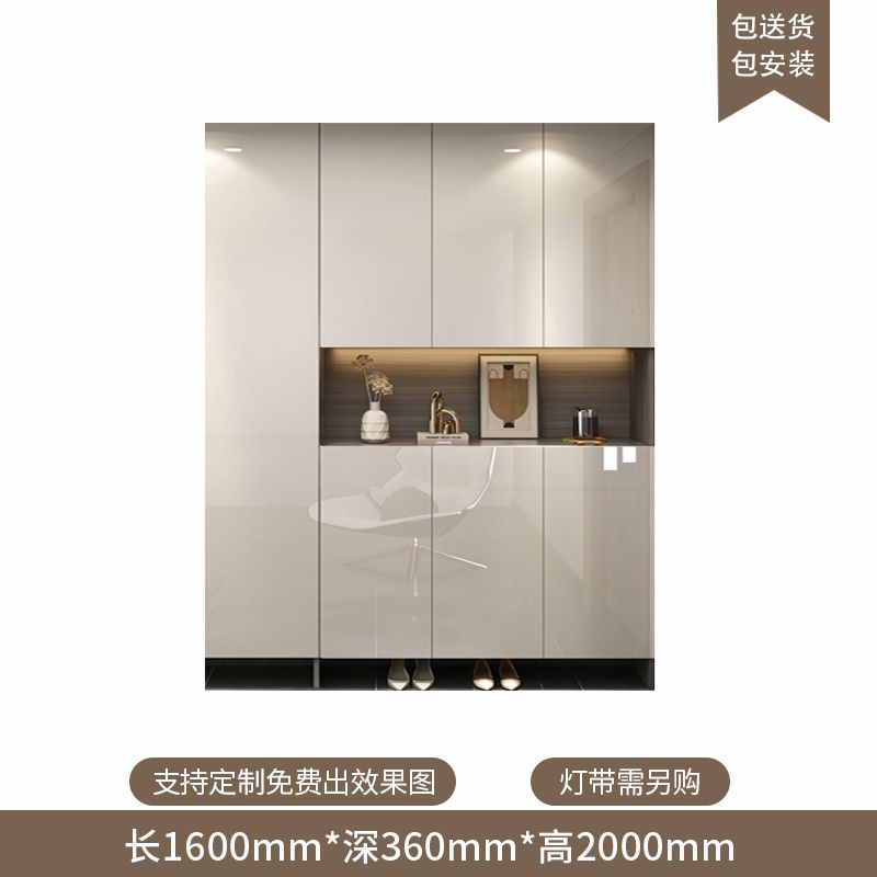 定製入戶玄關鞋櫃家用門口新款輕奢客廳隔斷櫃大容量多層儲物櫃