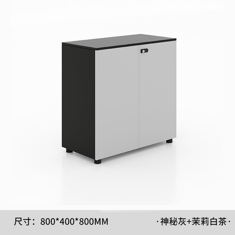 办公室文件柜资料档案柜密码锁柜子储物柜简约组合办公柜地柜矮柜