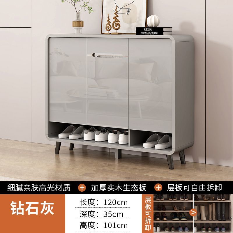 鞋櫃2025新款鞋櫃家用門口入戶收納大容量儲物櫃家用靠牆玄關鞋架