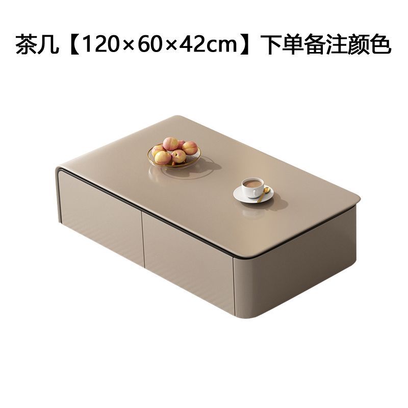 意式極簡實木電視櫃落地式矮櫃客廳現代簡約茶几輕奢定製電視櫃