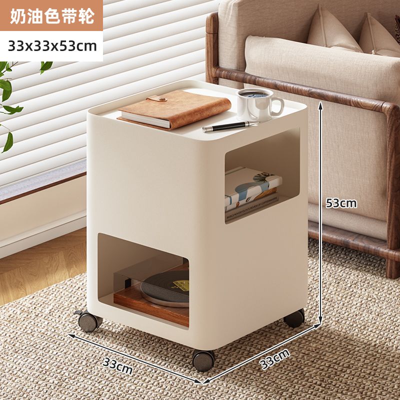 簡約牀頭櫃多功能網紅ins可移動臥室牀邊櫃子收納神器方形邊角幾