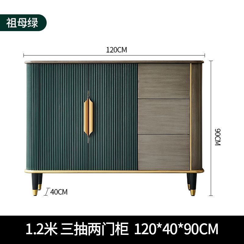 輕奢玄關櫃現代簡約餐邊櫃大容量客廳靠牆邊櫃臥室儲物櫃入戶鞋櫃