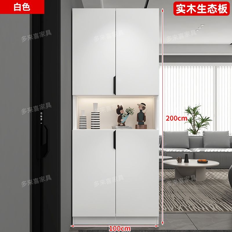 玄關鞋櫃入戶換鞋家用門口靠牆多功能玄關收納一體置物陽臺儲物櫃