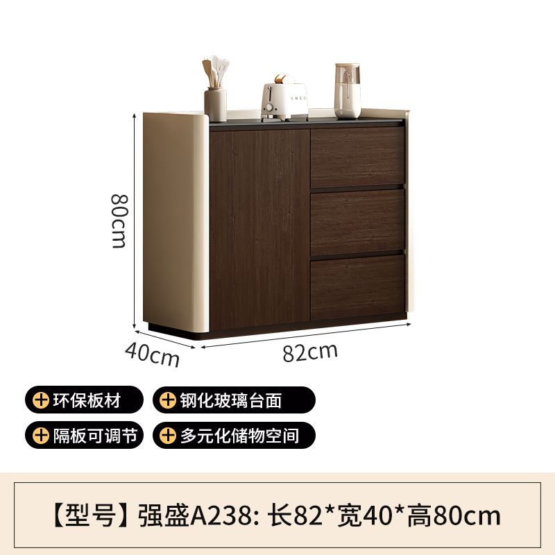 餐邊櫃櫥櫃邊櫃餐廳家用廚房客廳大容量儲物收納櫃隔斷櫃靠牆一體