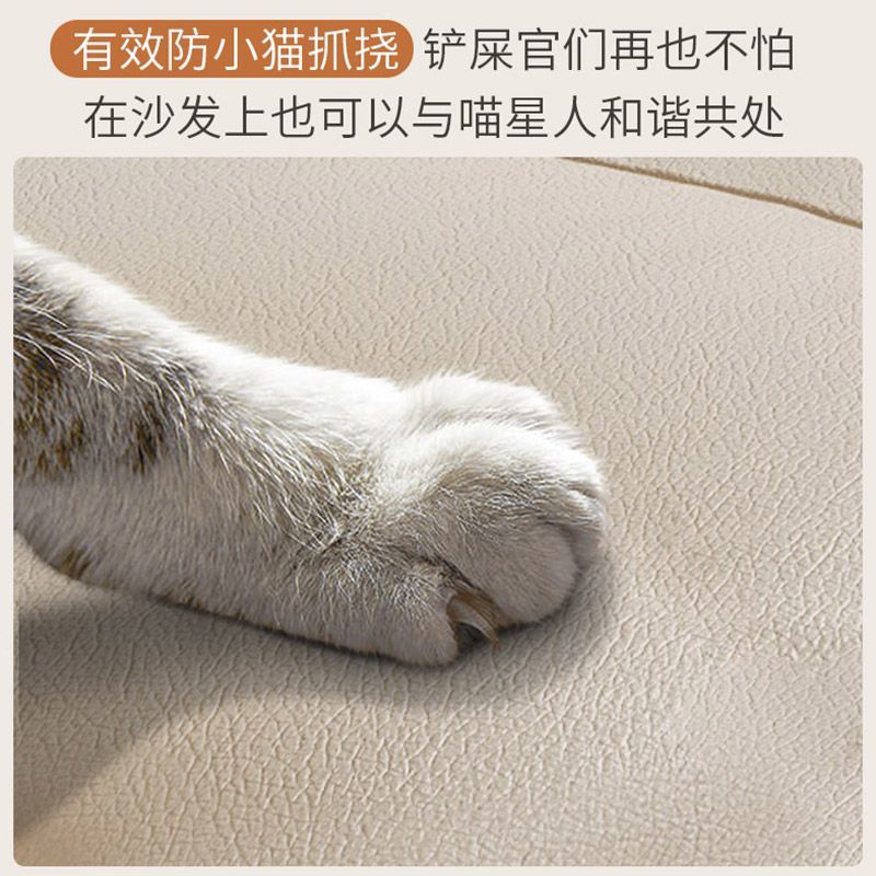 奶油风智能电动沙发床折叠两用网红款多功能单双人小户型客厅沙发