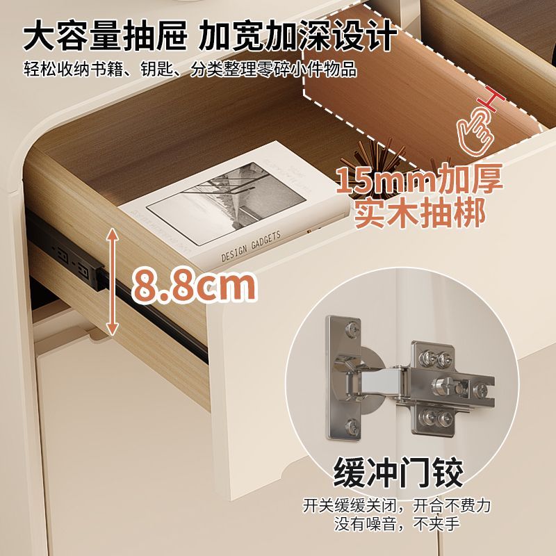 门口鞋柜房间斗柜鞋柜一体家用门口储物收纳柜一体靠墙入户玄关柜