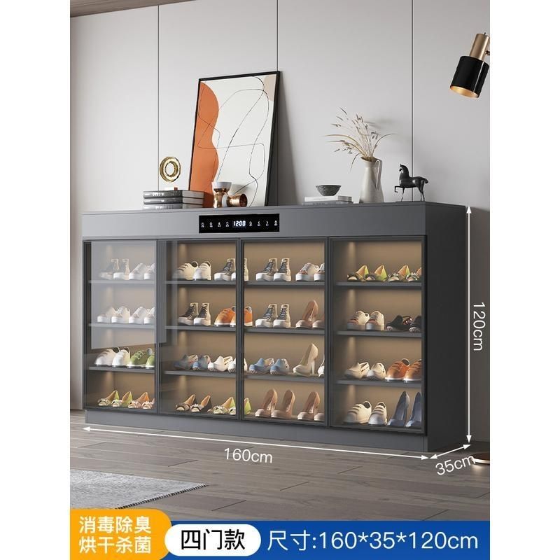 智能除臭鞋柜足疗店家用门口消毒鞋柜美容院杀菌鞋架大容量玄关柜