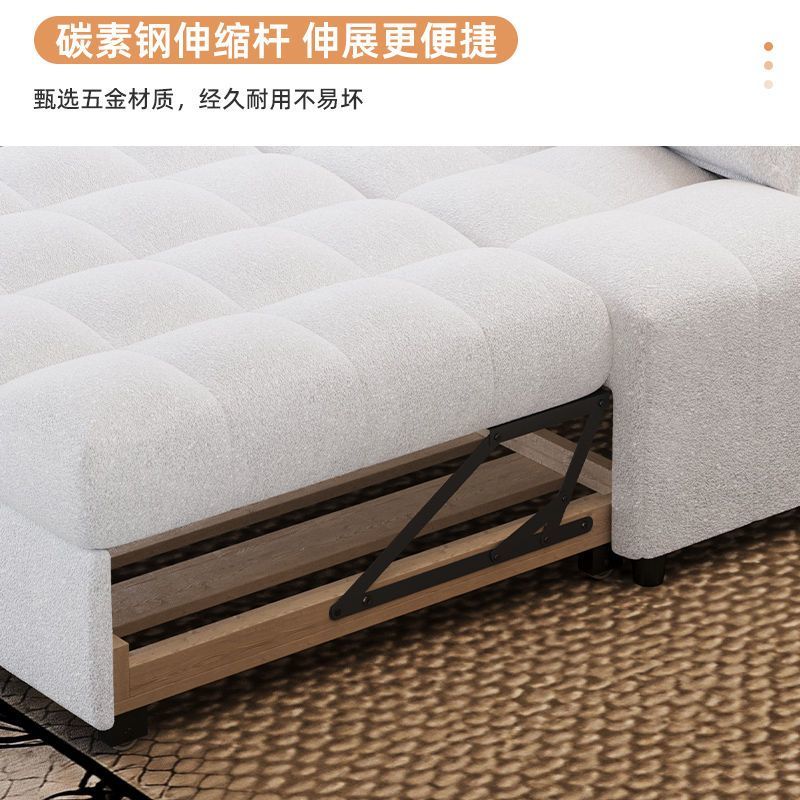 泡芙沙发床两用可伸缩折叠床多功能组合小户型客厅单人休闲沙发床