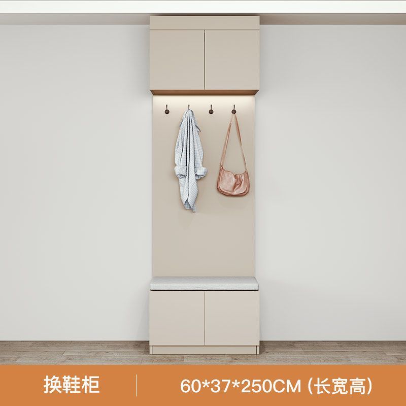 進門鞋櫃玄關櫃一體靠牆輕奢餐邊櫃家用入戶門廳櫃收納櫃
