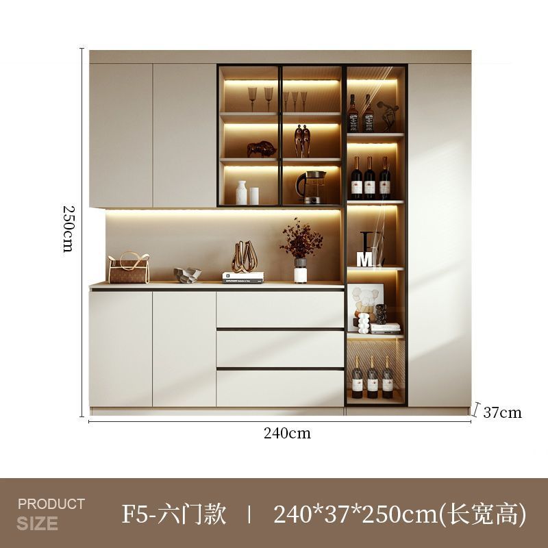 巧幫手輕奢入戶鞋櫃餐邊櫃一體靠牆簡約現代進門酒櫃玄關櫃客廳