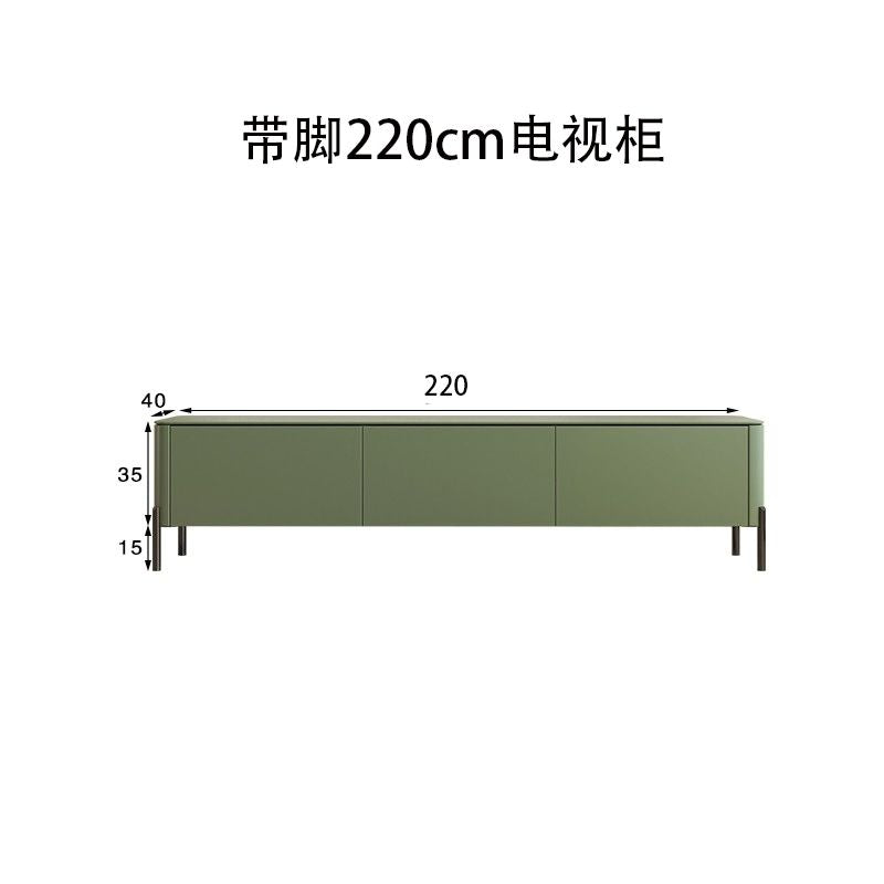 電視櫃客廳家用實木現代簡約小戶型落地櫃奶油風茶几電視機櫃組合