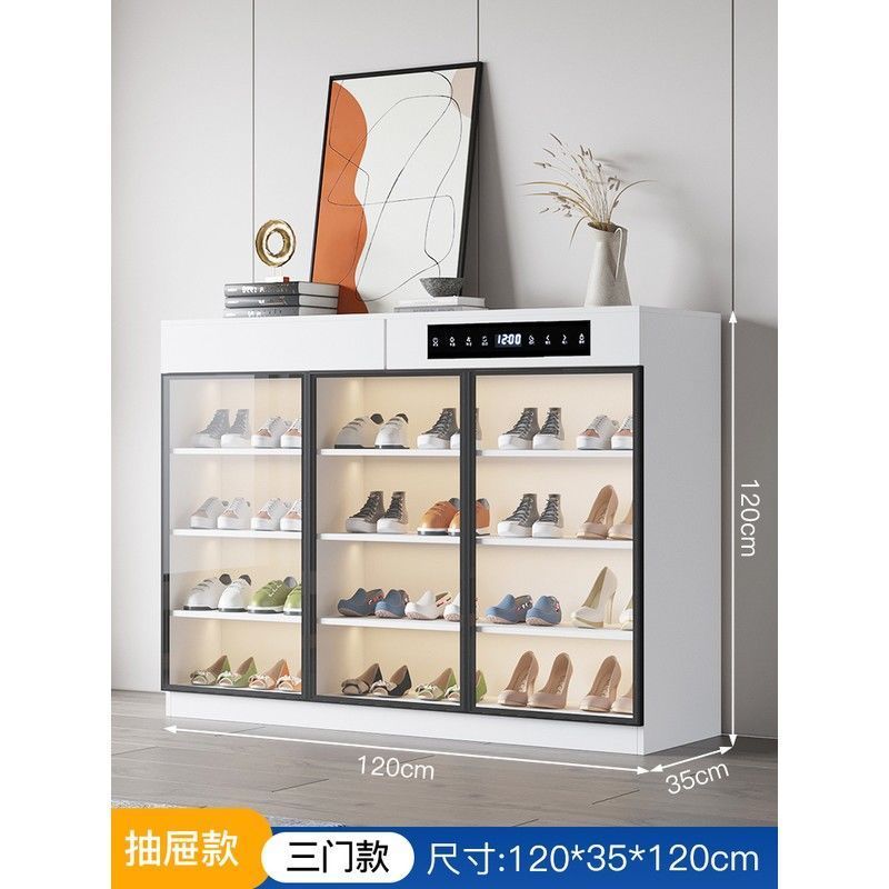 智能除臭鞋柜足疗店家用门口消毒鞋柜美容院杀菌鞋架大容量玄关柜