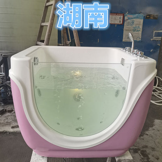 长沙婴儿游泳池设备宝宝浴缸小儿母婴店洗澡盆商用儿童水疗池泳缸