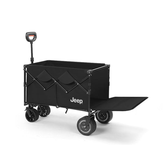 【電動幫手】JEEP新款電動露營車營地助力野餐車戶外野營摺疊推車