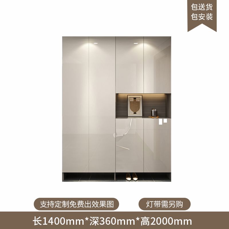 定製入戶玄關鞋櫃家用門口新款輕奢客廳隔斷櫃大容量多層儲物櫃