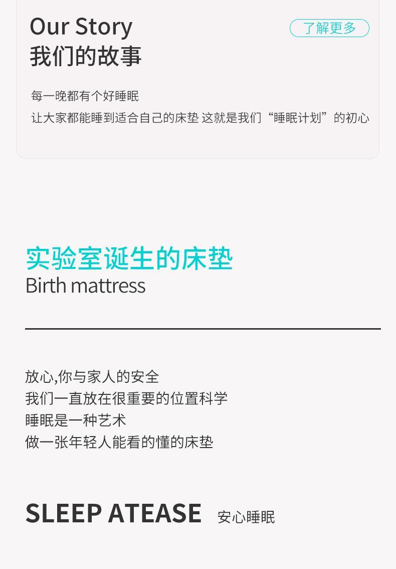 海馬立吉牀墊真空壓縮乳膠獨立彈簧十大名牌捲包藍色記憶棉盒子裝