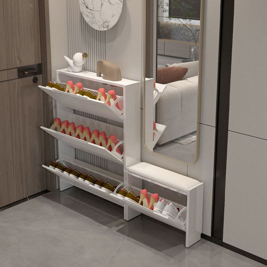 換鞋凳鞋櫃一體可坐入戶門口超薄鞋架小型窄小門廳玄關櫃網紅新款