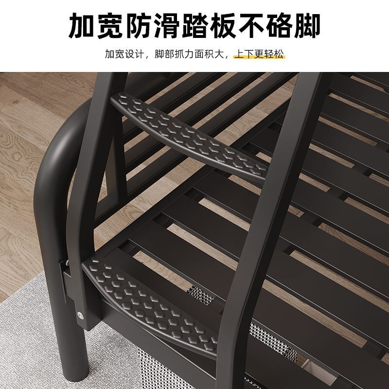 鐵藝上下鋪子母牀雙層牀兒童牀學生宿舍加粗高低牀母子雙人鐵架牀