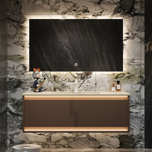 雙盆浴室櫃可麗耐一體盆衛生間洗手檯洗臉盆組合衛浴櫃洗漱臺定製