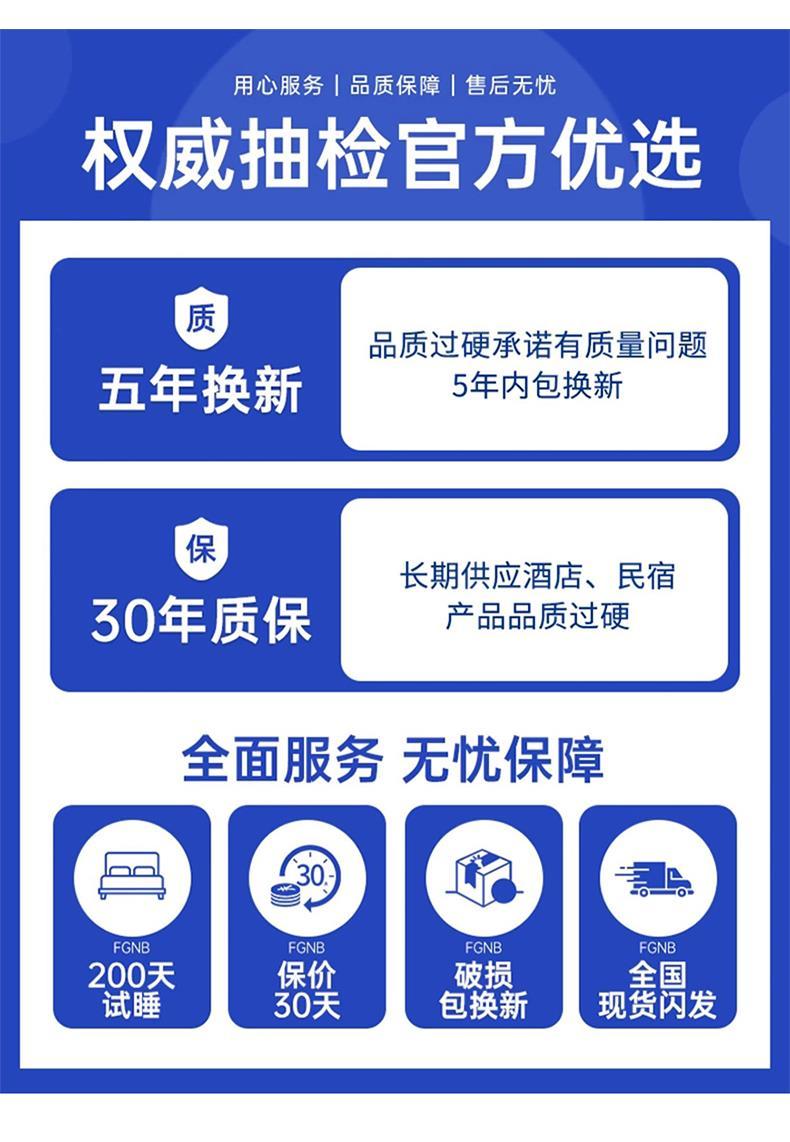 須思耐 12cm壓縮捲包薄獨立彈簧牀墊3D高箱榻榻米18公分定製牀墊