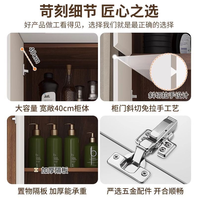 實木陽臺櫃小戶型定製掃地機器人防水防曬大容量雜物儲物收納鞋櫃