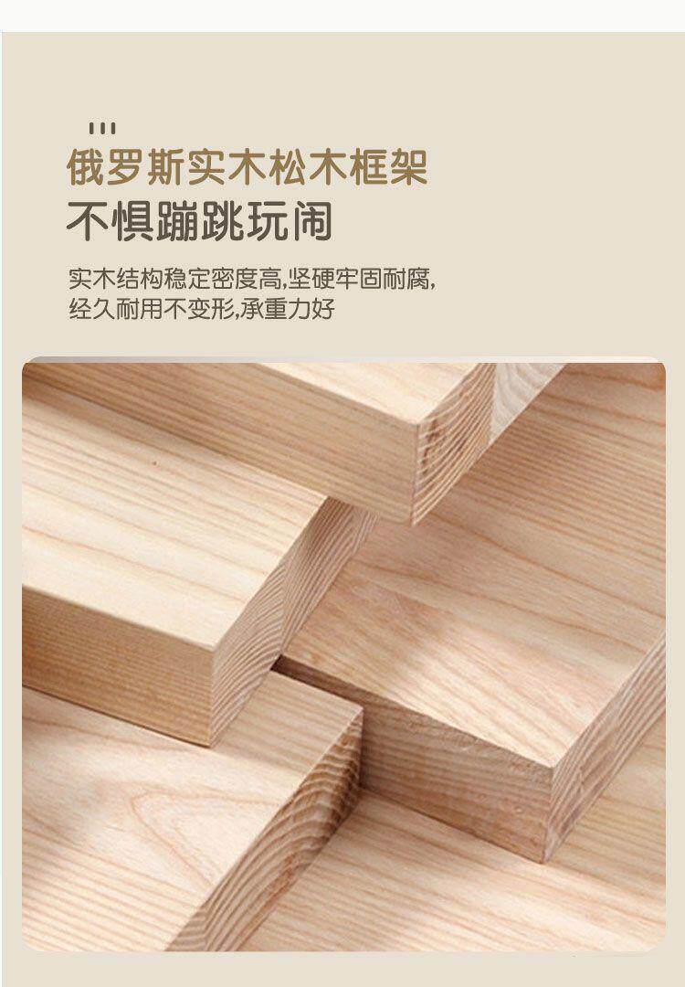 兒童拼接牀實木加寬牀邊帶護欄嬰兒男孩女孩寶寶拼接牀大牀可定製