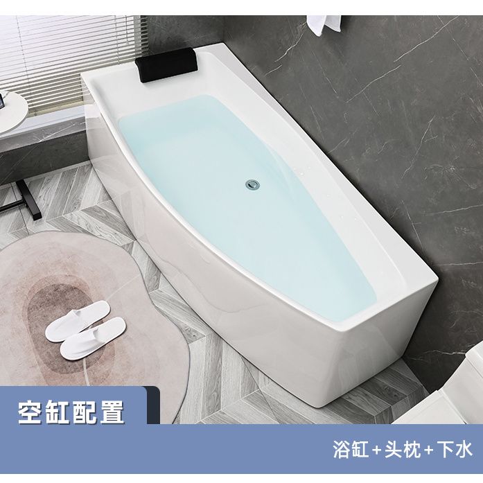 亞克力浴缸小戶型家用成人異形轉角按摩加熱恆溫衝浪單人一體浴盆