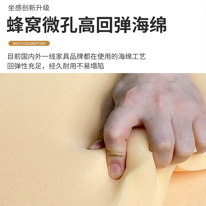 布艺沙发小户型客厅出租房简约现代猫抓布多功能可折叠沙发床两用