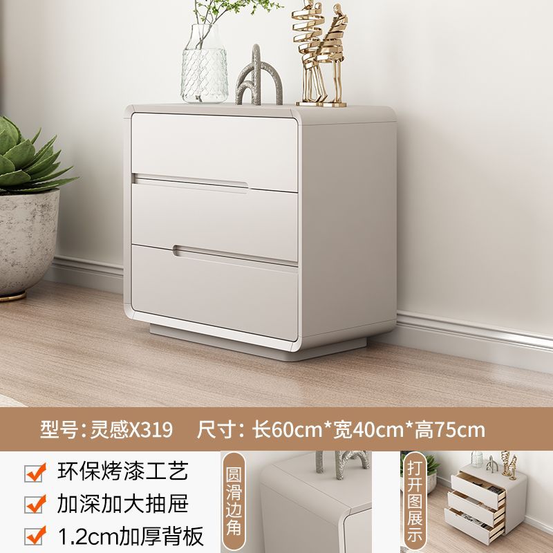 奶油风斗柜五斗柜抽屉柜床尾柜客厅卧室靠墙置物柜储物柜子小户型