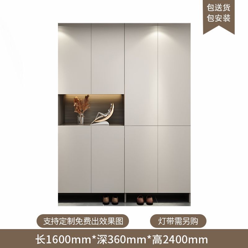定製進門入戶鞋櫃家用門口一體坐凳靠牆大容量現代簡約玄關鞋櫃