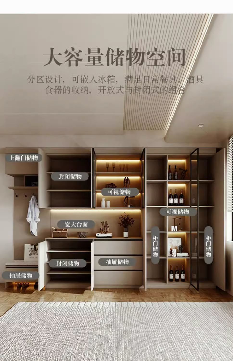 實木入戶門口鞋櫃家用餐邊櫃2025新款玄關櫃鞋櫃收納櫃一體靠牆