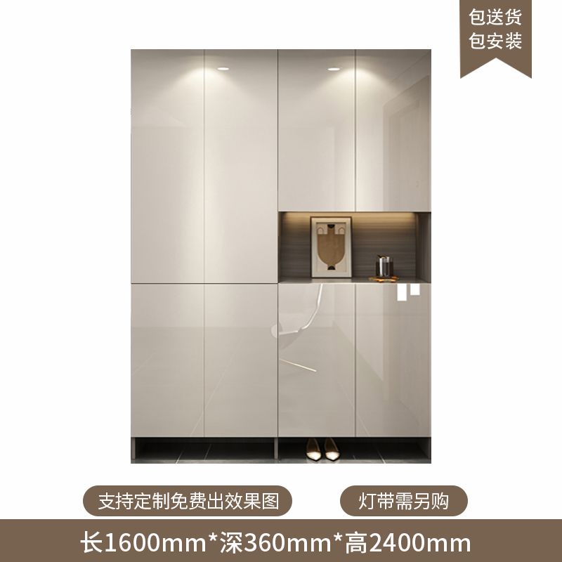 定製入戶玄關鞋櫃家用門口新款輕奢客廳隔斷櫃大容量多層儲物櫃