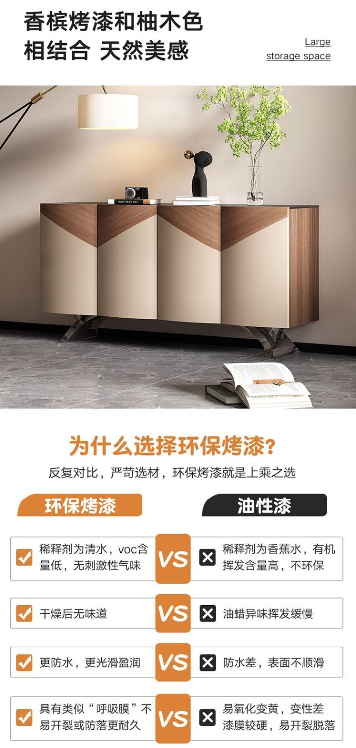 2025新款意式輕奢高級餐邊櫃客廳餐廳多功能儲物收納櫃酒店靠牆櫃