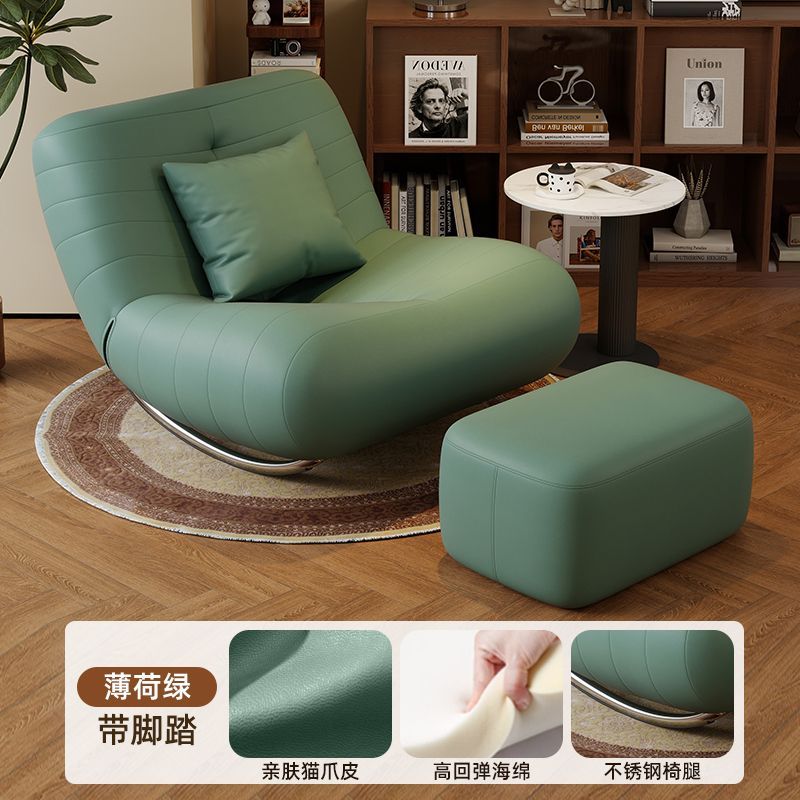 毛毛蟲搖搖椅躺椅成人可睡覺單人沙發椅陽臺客廳家用舒服懶人搖椅