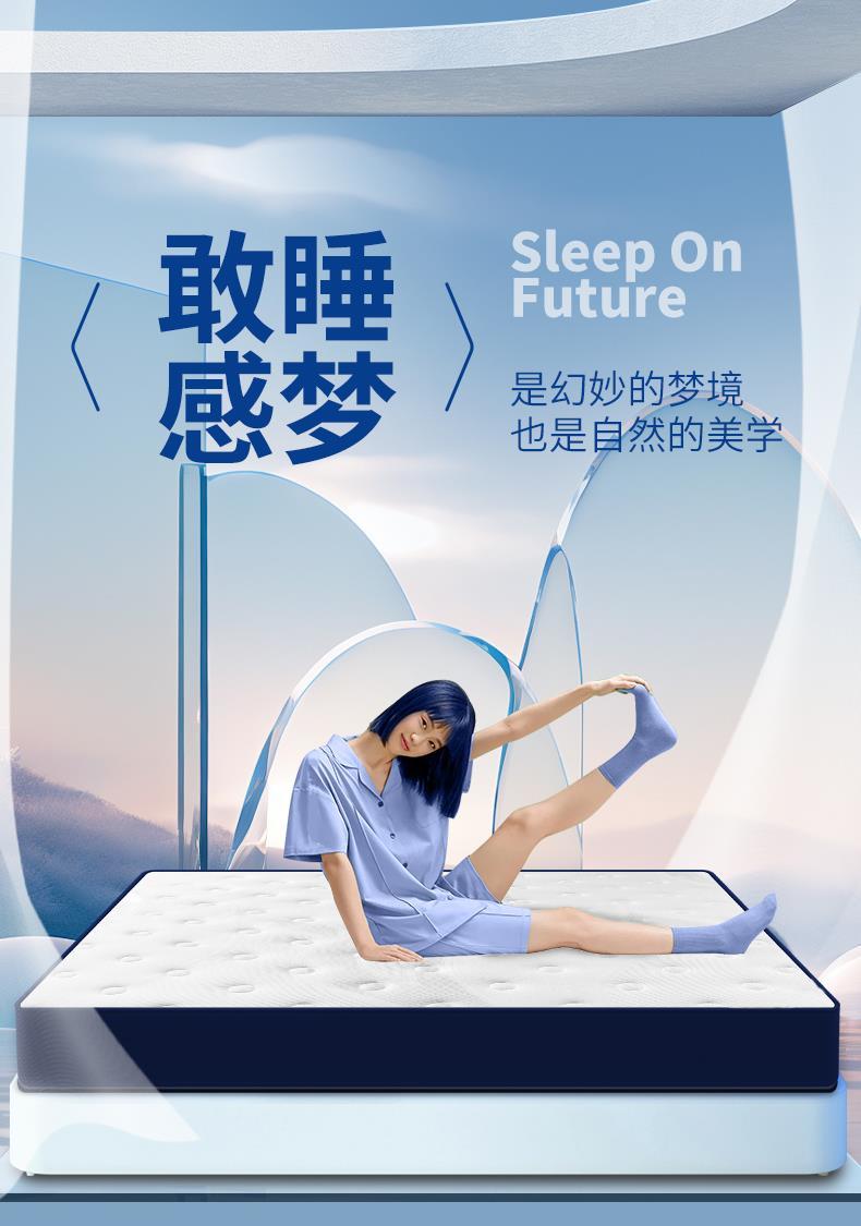 記憶棉乳膠獨立彈簧牀墊捲包壓縮盒子牀墊拆洗家用軟硬20公分棕墊