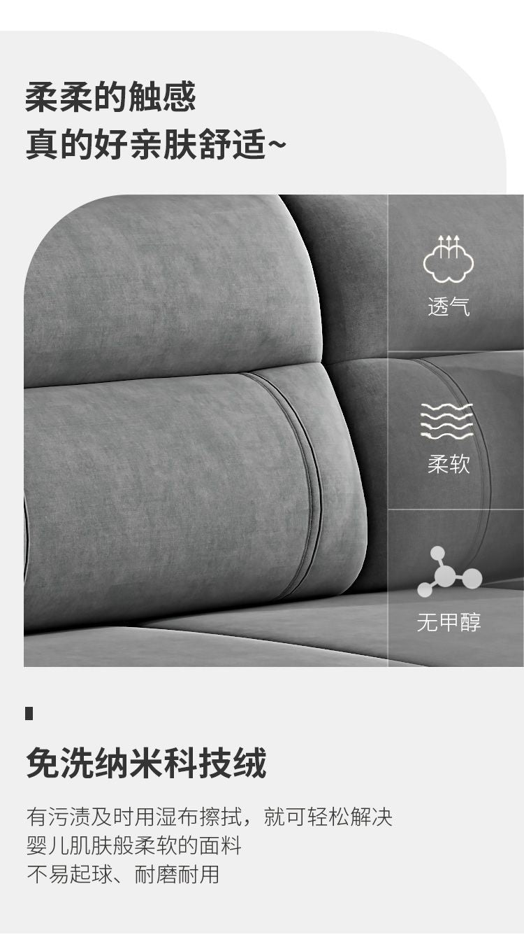 沙發牀兩用可摺疊多功能儲物摺疊客廳小戶型單人雙人可拆洗