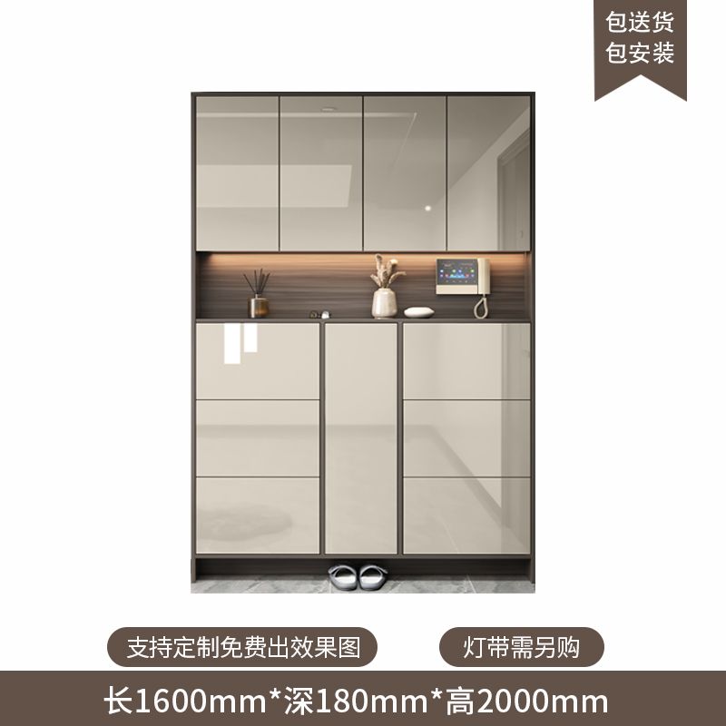 定製超薄鞋櫃家用門口18cm新款收納玄關櫃現代簡約門後翻鬥儲物櫃