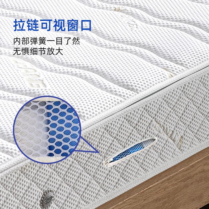 高彈捲包壓縮盒子牀墊記憶棉家用軟墊席夢思獨立袋彈簧可拆洗定製