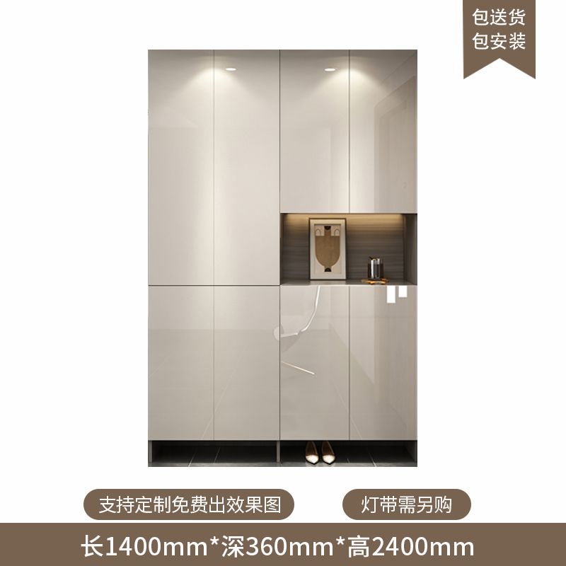 定製入戶玄關鞋櫃家用門口新款輕奢客廳隔斷櫃大容量多層儲物櫃