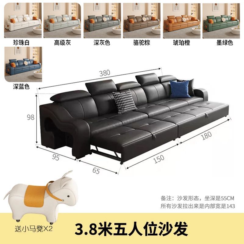 2026新款摺疊兩用沙發牀小戶型家用客廳坐臥伸縮高端網紅現代沙發