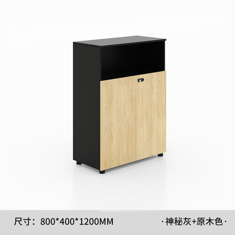办公室文件柜资料档案柜密码锁柜子储物柜简约组合办公柜地柜矮柜