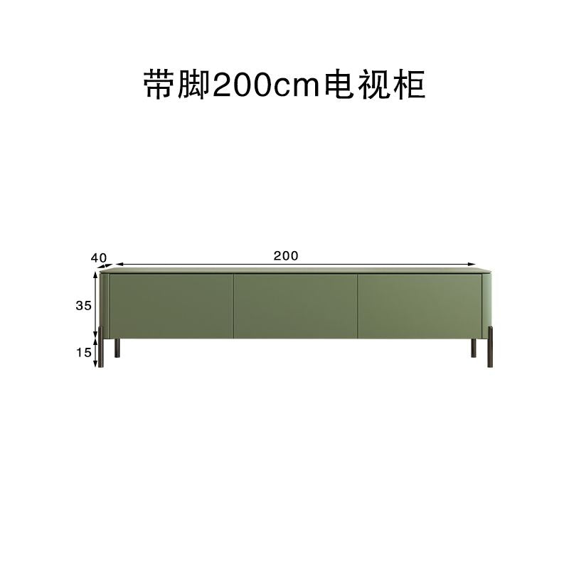 電視櫃客廳家用實木現代簡約小戶型落地櫃奶油風茶几電視機櫃組合