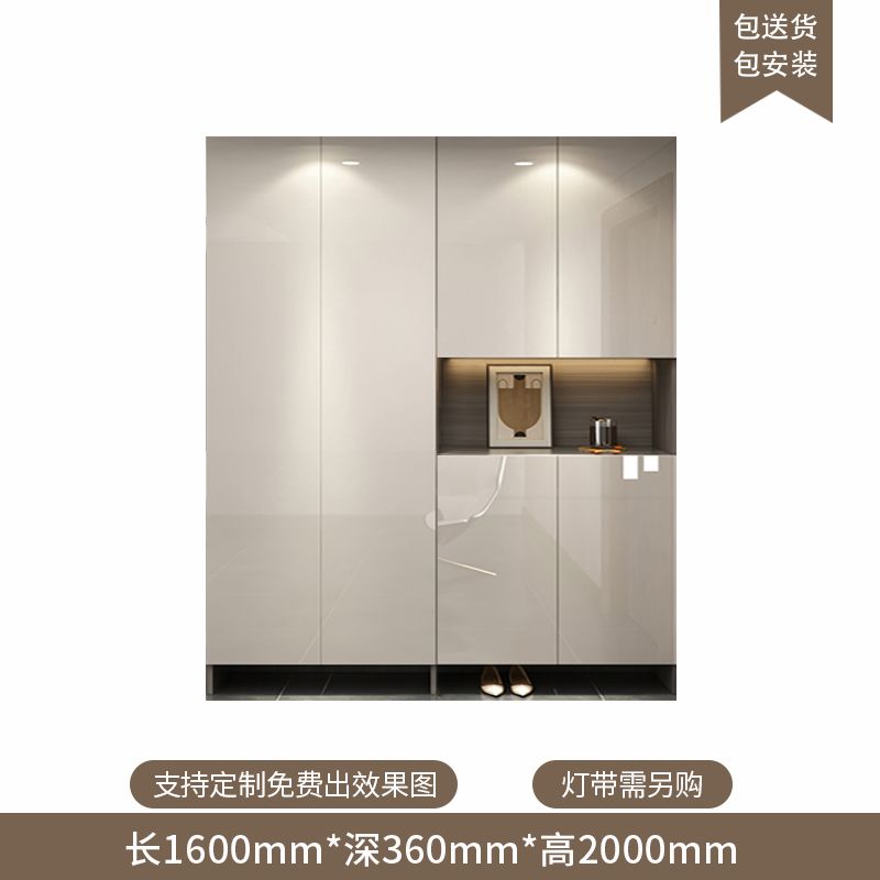 定製入戶玄關鞋櫃家用門口新款輕奢客廳隔斷櫃大容量多層儲物櫃