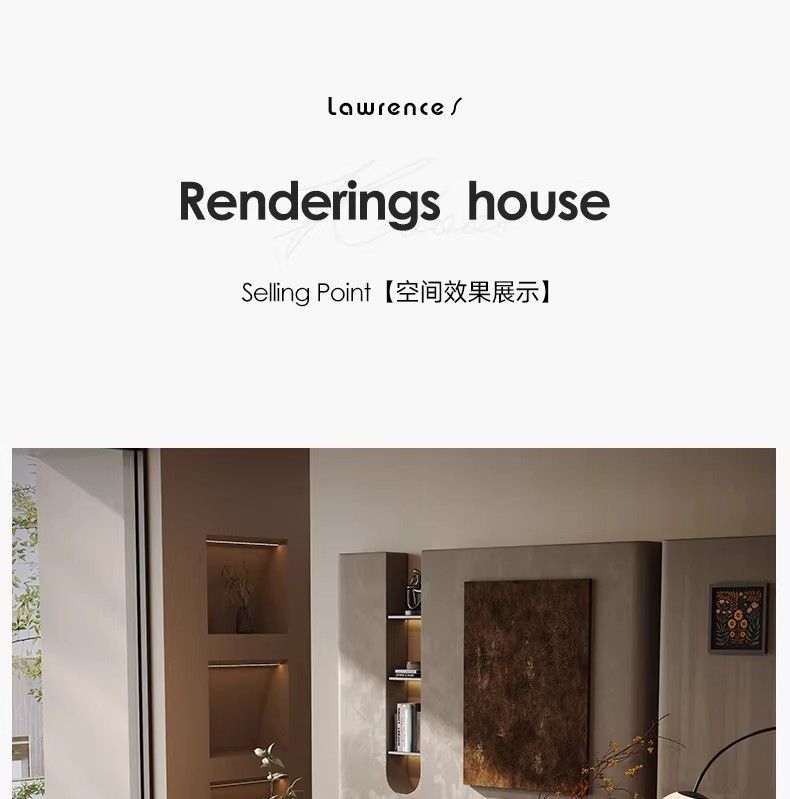 木帆極簡沙發大平層別墅新款勞倫斯客廳可躺可睡皮藝沙發
