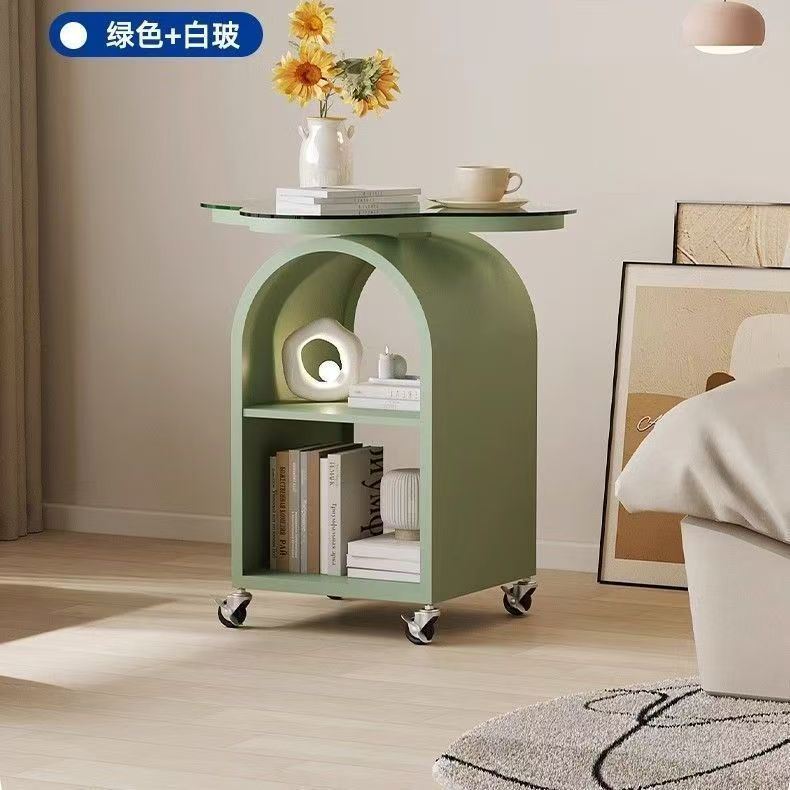簡約沙發現代牀頭櫃家用茶几創意臥室置物架小桌子客廳移動邊幾