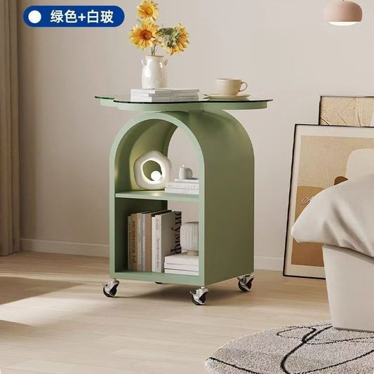 簡約沙發現代牀頭櫃家用茶几創意臥室置物架小桌子客廳移動邊幾